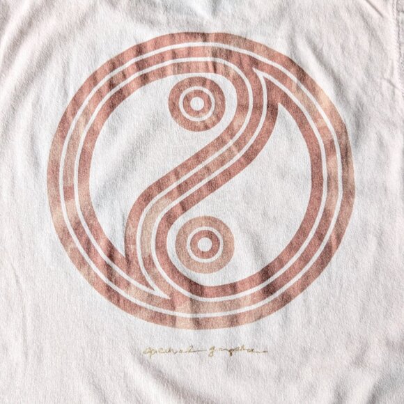 Spiritual Gangster Yin Yang Muscle Tank in Pink Sky large - Picture 7 of 8